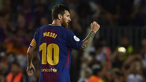 Getty Images Lionel Messi has a 300m-euro buyout clause in his contract – which would eclipse Neymar’s record-breaking fee (Credit: Getty Images)