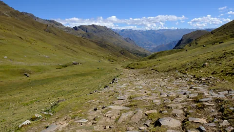 Kevin Floerke View of the Qhapaq Ñan in the Peruvian Andes (Credit: Kevin Floerke)