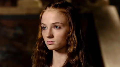 Alamy Sansa Stark from Game of Thrones is a character initially enamoured with fairy-tales, princes on horseback and courtly excess – only to have a feminist awakening (Credit: Alamy)