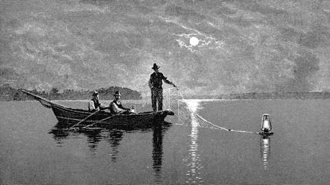 Connecticut River Museum For hundreds of years, people have been casting nets across the Connecticut River on long spring nights (Credit: Connecticut River Museum)