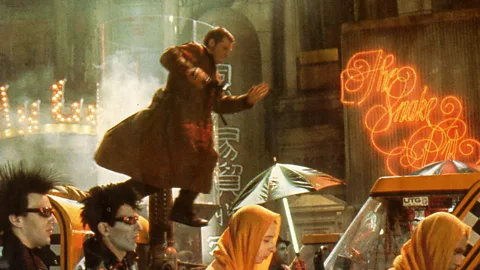 Pictorial Press Ltd/Alamy Mead arguably helped create a classic look for future cities in the dystopian Blade Runner (Credit: Pictorial Press Ltd/Alamy)