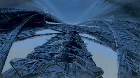 Syd Mead The giant V'ger spaceship in the Star Trek film was inspired by vines growing around Cambodian temples (Credit: Syd Mead)