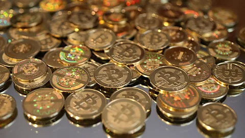 Getty Images The notoriously volatile crypto-currency has been making headlines with its skyrocketing value, but some believe it’s a bubble driven by speculation (Credit: Getty Images)