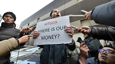 Getty Images MtGox, a Bitcoin exchange based in Tokyo, collapsed after losing nearly $500m in Bitcoin to what it says was a hack attack (Credit: Getty Images)