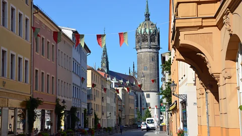 Madhvi Ramani Martin Luther nailed his 95 Theses on the doors of Castle Church on 31 October 1517 (Credit: Madhvi Ramani)