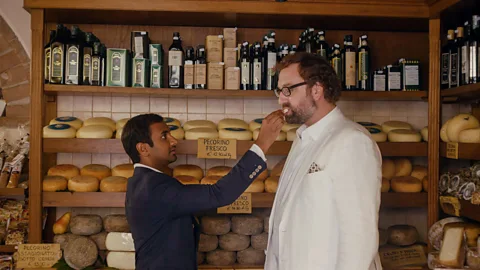 Netflix Aziz Ansari broke new creative ground with the second season of Master of None, in which he moves to Italy to learn the art of making pasta (Credit: Netflix)