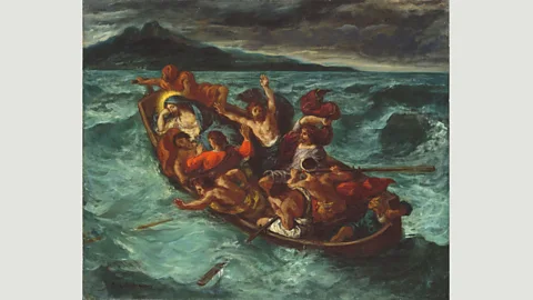 Creative Commons Vincent van Gogh admired Eugène Delacroix’s painting Christ Asleep during the Tempest, believing it spoke “a symbolic language through colour” (Credit: Creative Commons)