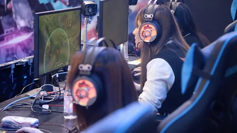 Danny Vincent Last year in China, the pro video gaming industry generated nearly a half billion dollars, and could be worth over $30 billion worldwide in a few years (Credit: Danny Vincent)