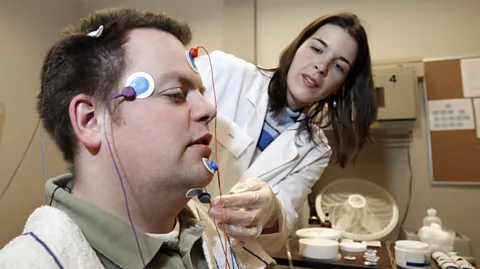 Getty Images Washington State University Spokane's Sleep and Performance Research Center employs polysomnographic recording systems to measure sleep quality (Credit: Getty Images)