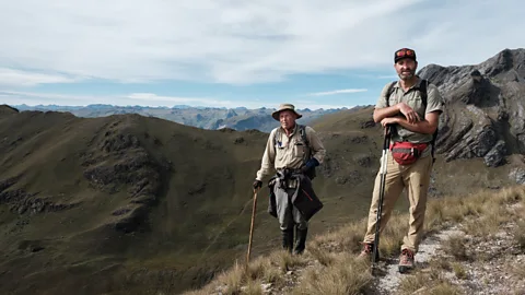 Kevin Floerke Nick Stanziano and John Leivers plan to transform part of the Qhapaq Ñan into a trekking route (Credit: Kevin Floerke)