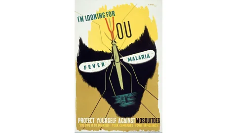 Estate of Abram Games Anti-malaria poster by Abram Games, 1941 (Credit: Estate of Abram Games)