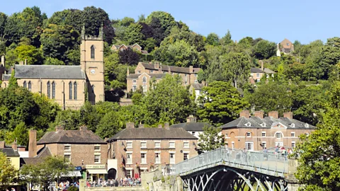 Chris Griffiths Wide shot of Ironbridge with town center (Credit: Chris Griffiths)