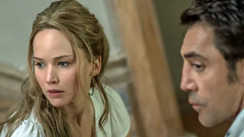 Paramount Pictures Jennifer Lawrence and Javier Bardem in Mother! (Credit: Paramount Pictures)