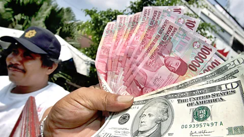 Getty Images Currency differences can trick you into spending more (Credit: Getty Images)