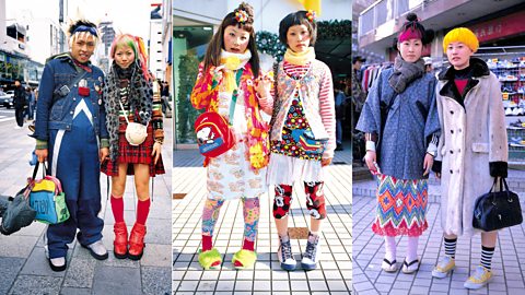Shoichi Aoki The cartoonish eccentricity of Harajuku teen groups was documented by photographer and editor Shoichi Aoki in the pages of FRUiTS magazine (Credit: Shoichi Aoki)