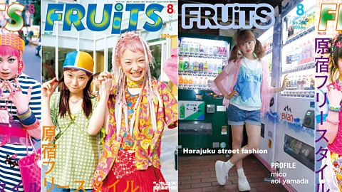 Shoichi Aoki FRUiTS magazine was a cult print publication created by Shoichi Aoki that documented the extraordinary street style of Harajuku, Tokyo in the 1990s (Credit: Shoichi Aoki)