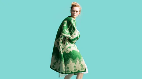 Marit Ilison A return to textiles once considered frumpy is found in the work of Estonian Marit Ilison, who used Soviet blankets for her collection Longing for Sleep (Credit: Marit Ilison)