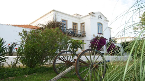 Vincent family Sally’s Casa Grande is a quirky local bed and breakfast in Burgau, Portugal (Credit: Vincent family)