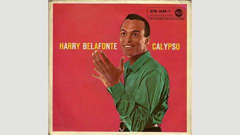 RCA Harry Belafonte’s Calypso was the first long-playing album to sell over one million copies in the US – he is of Jamaican and Martiniquan descent, not Trinidadian (Credit: RCA)