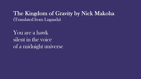 Extract from The Kingdom of Gravity by Nick Makoha (translated from Luganda)