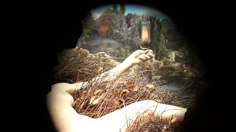 Wikipedia Dalí helped Duchamp with his final work, the large-scale piece Étant donnés, which is a tableau of a naked woman that can be glimpsed only through a peephole (Credit: Wikipedia)