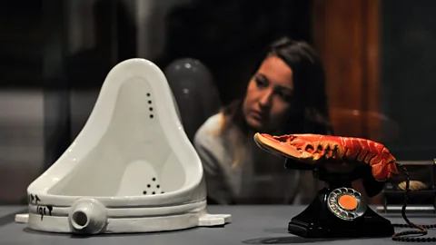 Alamy A new touring exhibition of both artists’ work places Duchamp’s Fountain next to Dalí’s Lobster Telephone (Credit: Alamy)