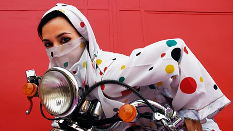 Hassan hajjaj gallery bike veil