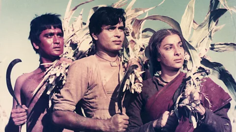 Alamy Radha, the Mother India of the title, played by the actress Nargis, embodies the nation’s struggle – she even kills her own son in the name of law and order (Credit: Alamy)