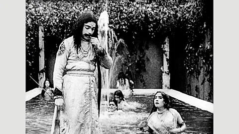 Wikipedia Raja Harischandra, from 1913, is usually considered the first Indian feature film – it had intertitles in the Marathi language (Credit: Wikipedia)