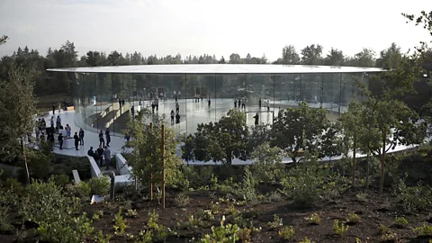 Getty Images A view of the Steve Jobs Theater at Apple Park in Cupertino, California (Credit: Getty Images)