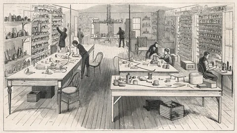 Alamy Thomas Edison's Menlo Park workshop was an example of an open office before Silicon Valley made open offices cool (Credit: Alamy)