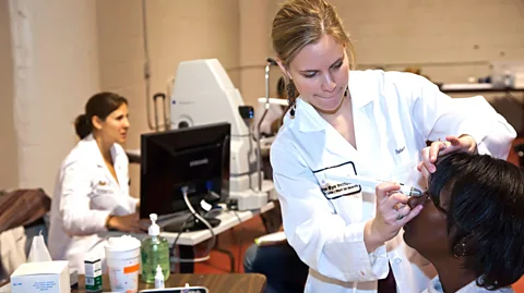 Alamy After passing the interviews and acing the written tests, job candidates in Argentina are often expected to undergo full physical and psychological evaluations (Credit: Alamy)