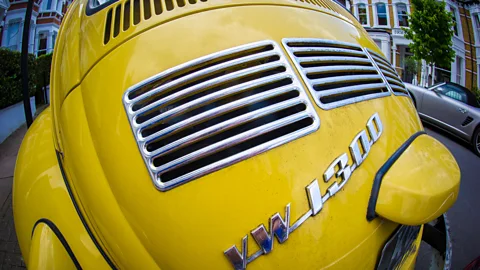 Alamy Because the Beetle's engine was air-cooled, it could be parked outside without the engine freezing (Credit: Alamy)