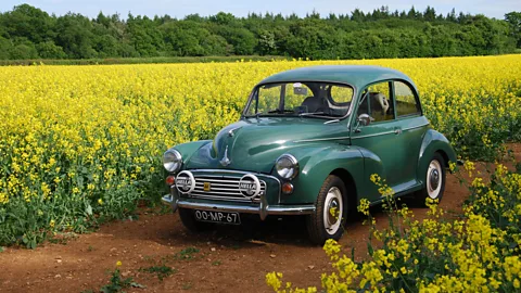 Alamy Britian's Morris Minor was one small car seen as a possible rival to the Beetle - but it never achieved such widespread success (Credit: Alamy)