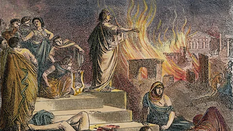 Alamy The Roman emperor Nero is the archetype of the poet-tyrant (Credit: Alamy)