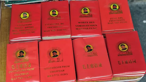 Alamy In 1966, Red Guards supplemented their Little Red Book with a collection of 25 poems attributed to Mao (Credit: Alamy)