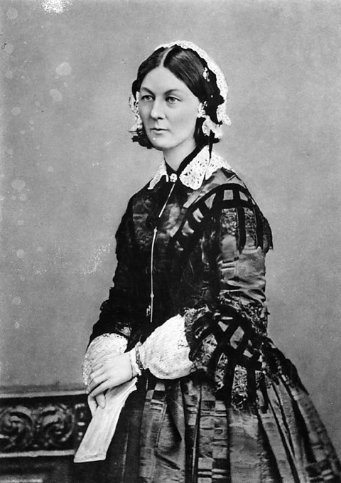 Formal portrait of Florence Nightingale