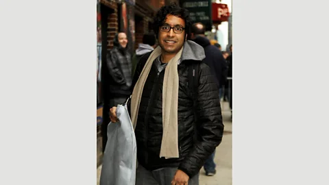 Alamy Comedian Hari Kondabolu says he likes The Simpsons and it had a huge influence on his own comedy – but he was bullied as a child because of Apu (Credit: Alamy)