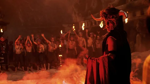 Alamy In Indiana Jones and the Temple of Doom, the villains are an Indian Thuggee cult that performs human sacrifices which involve ripping out a victim’s heart (Credit: Alamy)