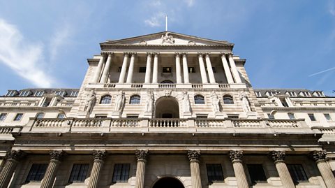 External view of The Bank of England