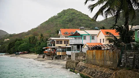 Judy Garrison Garrison and her husband sailed to several islands in the Grenadine island chain (Credit: Judy Garrison)