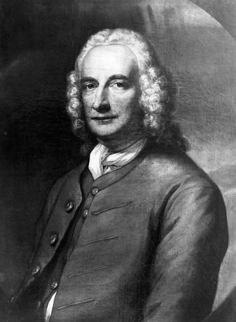 A portrait of Henry Fielding.