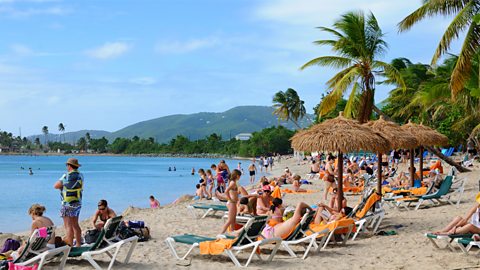 Photograph of Sapphire Beach, Saint Thomas, United States Virgin Islands.