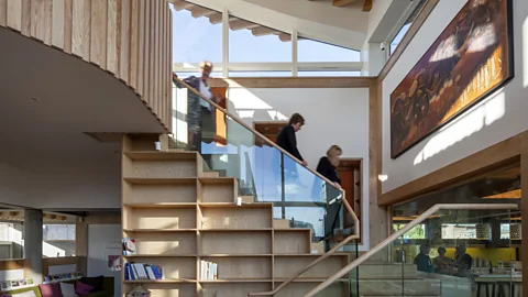 Maggie's Centre The interior of the centre is designed to feel welcoming. "It is unlike a clinical environment, " says David Wallace. "It feels very domestic" (Credit: Maggie's Centre)