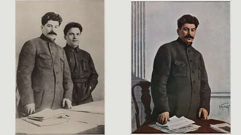 The David King Collection at Tate By 1949, only one person remained next to Stalin (Credit: The David King Collection at Tate)