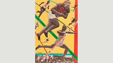 The David King Collection at Tate Moscow All-Union Olympiad (1928) by Gustav Klutsis, who was one of the first artists in the USSR to make photomontages (Credit: The David King Collection at Tate)