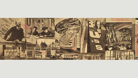 The David King Collection at Tate The Task of the Press is the Education of the Masses (1928), by two prominent Soviet artists, El Lissitzky and Sergei Senkin (Credit: The David King Collection at Tate)