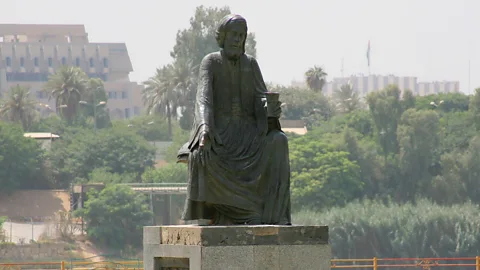 Getty Images Abu Nuwas is a household name in the Middle East - here's a statue dedicated to him in Baghdad. (Credit: Getty Images)
