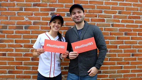 Yunuen Lizcano and Patrick Rea Yunuen Lizcano and Patrick Rea are both second-year MBA students at Harvard Business School (Credit: Yunuen Lizcano and Patrick Rea)