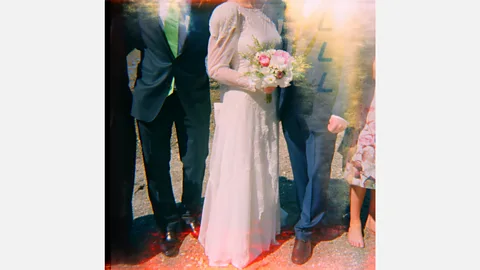 Emma Case British photographer Emma Case who offers wedding shots taken with a Holga for couples who would like an analogue flavor to their wedding photos (Credit: Emma Case)